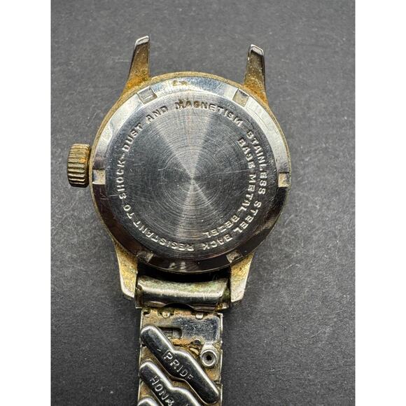Vintage Henri Gireaux 17 Jewels Silver Tone Ladies Swiss Made Watch Manual Wind main image 11